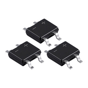 Mb10s MBs loạt sop4 bề mặt gắn Mini <span class=keywords><strong>SMD</strong></span> CHỈNH LƯU cầu 0.5A/0.8A/1A 1000V, thích hợp cho bảng mạch điện - Product Image 1