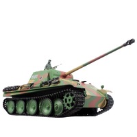 PRO Kızılötesi 1/16 RC Tank Askeri Araç Alman Jagdpanther Profesyonel Dumanlı ve Metal Paletli