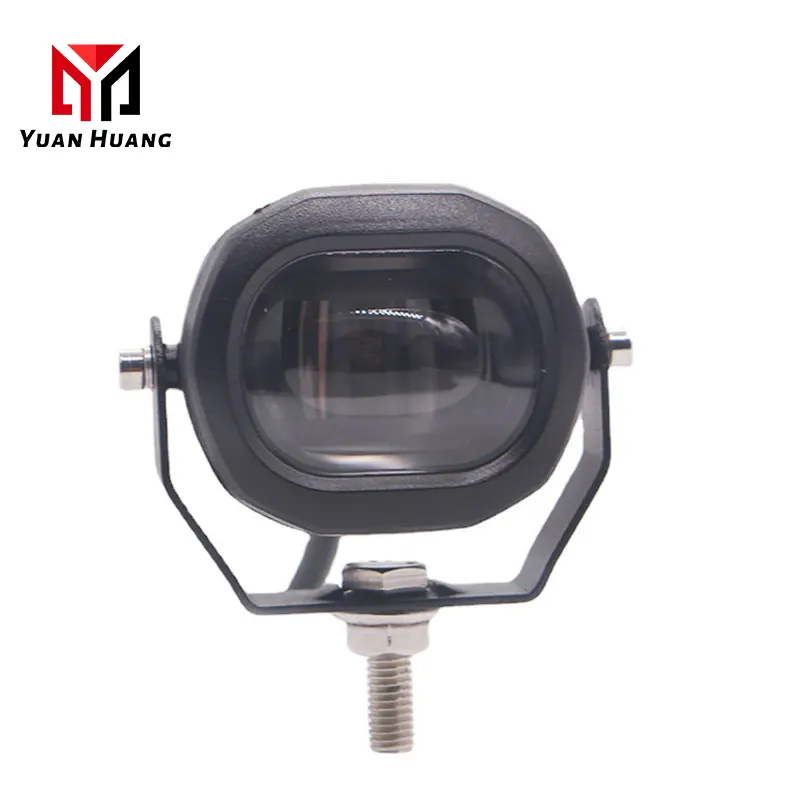 Lift Lampu Keselamatan Truk 10W LED 10-110V, Lampu Peringatan Keselamatan Forklift Zona Merah