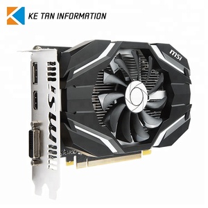 Carte graphique d'ordinateur de bureau GTX <span class=keywords><strong>1050</strong></span> Ti 4 Go GDDR5 7008 MHz d'occasion, carte graphique <span class=keywords><strong>MSI</strong></span> GTX <span class=keywords><strong>1050</strong></span> Ti 4G - Product Image 4
