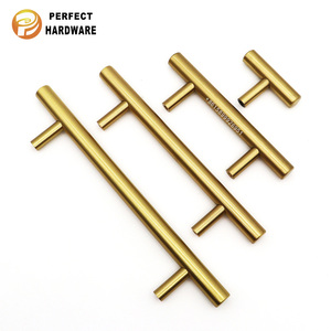 Đồng cửa nhà bếp tủ quần áo vàng xử lý ngăn kéo <span class=keywords><strong>knobs</strong></span> đồ nội thất xử lý <span class=keywords><strong>knobs</strong></span> Tủ Brass xử lý Home rắn brass phần cứng kéo - Product Image 4