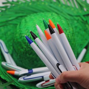 Sublimation Blank White Stylo Ballpoint <b>Pens</b> Custom Promotional Branded Plastic Full <b>Color</b> UV Logo Printing - Product Image 3
