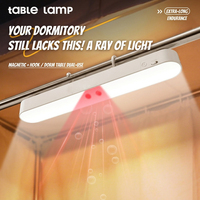Lampu Meja Desain Pengait Magnetik Lampu Baca Asrama Lampu Sentuh