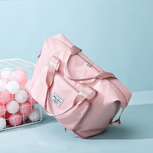 Large Capacity Foldable Overnight <b>Duffle</b> <b>Bag</b> Wet & Dry Separation, Multi-purpose for Gym Yoga Swim Student Business Short Trip - Product Image 6