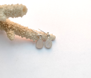 925 argent arc-en-ciel pierre de lune boucle d'oreille femmes mode boucles d'oreilles en argent Sterling en gros 925 bijoux en argent Sterling indien boucle d'oreille - Product Image 3