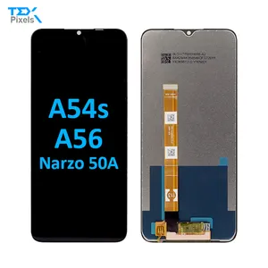 गर्म उत्पाद प्रदर्शन विपक्ष 2021 के लिए मोबाइल फोन एलसीडी स्क्रीन विपक्ष A54S A56 Narzo 50A के साथ टच