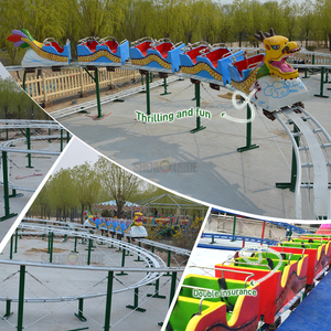 Dragon coulissant résistant aux intempéries pour parcs d'aventure aéroports utilisation intérieure et extérieure matériaux métalliques en acier durable en fibre de verre - Product Image 1