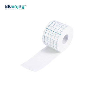 BLUENJOY perban pita fiksasi gulung balutan gaun luka atletik tanpa anyaman medis dapat diperpanjang - Product Image 5