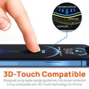 Protector de Pantalla de Vidrio Templado 2.5D Compatible con 12 Pro XS, Anti-Golpes, Impermeable, Características de Alta Claridad, Vidrio Japonés Asahi - Product Image 5