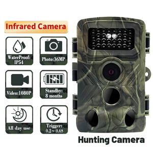 Caméra de chasse au cerf, Vision nocturne, caméra de chasse à panneau solaire, Mini caméra de chasse 36mp 20mp - Product Image 3