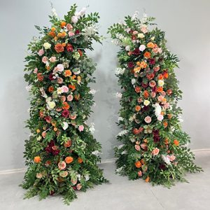 Archi di Fiori Artificiali in Seta Mista all'Ingrosso, Design Moderno Fatto a Mano per Decorazioni di Matrimoni e San Valentino - Product Image 6