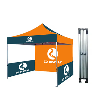 Tente d'exposition personnalisée avec logo, auvent extérieur pliable, gazebo, tente de salon professionnel pour affichage publicitaire et promotion des entreprises - Product Image 1