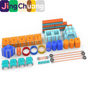 <span class=keywords><strong>Jeu</strong></span> de construction magnétique pour enfants, puzzle géant mondial, jouets magnétiques à assembler pour la maternelle - Product Image 4