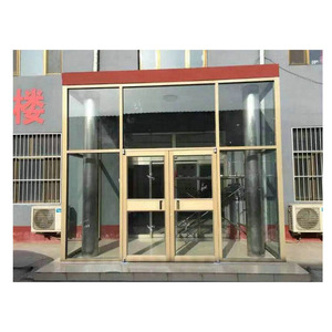 <span class=keywords><strong>Porte</strong></span> de magasin KFC moderne en aluminium <span class=keywords><strong>Hormann</strong></span> Citic Pacific, prix d'usine Chine, avec double vitrage de sécurité trempé - Product Image 4