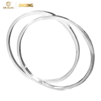 Bride forgée en acier inoxydable 304/316 de qualité industrielle médicale pour cuves haute pression, certifiée ISO 9001, personnalisable par CNC