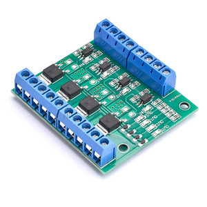 Module de commande MOSFET 4 canaux DC 12V avec isolation optocoupleur pour contrôle de moteur PLC - Product Image 2