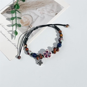 Pulsera de Cuentas de Cerámica 2026, Estilo Bohemio, Accesorio Sencillo, Regalo para el Día de San Valentín - Product Image 4