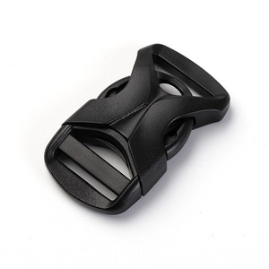 Plastic Side Release Buckle 20mm Black Durable Bag Accessory for <b>Backpacks</b> Waist Bags School Bags Adjustable <b>Straps</b> - Product Image 2