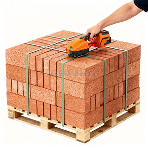 हैंडहेल्ड बैंडिंग मशीन 6000mah लिथियम बैटरी पोर्टेबल इलेक्ट्रिक बैलर टूल PP पालतू बेल्ट के लिए पूर्ण स्वचालित स्ट्रैपिंग मशीन - Product Image 2