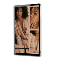 Mesin pemutar iklan layar LCD tampilan vertikal pemasangan dinding Video jaringan WiFi Android Monitor sentuh