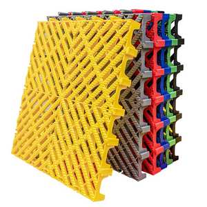 Baldosa de suelo entrelazada de alta resistencia para garaje, almacén, lavado de coches, impermeable, antideslizante - Product Image 1