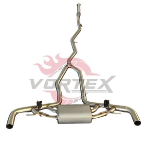 Système d'échappement arrière en acier inoxydable avec commande de soupape Vortex pour Mercedes Benz AMG GLE 53 Sport Tuning Muffler Pipe - Product Image 2