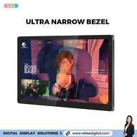 Écran tactile numérique lcd de télévision Android, 10, 15, 22, 32, 43, 49, 50 ou 55/65 pouces, avec montage mural, pour la publicité des magasins