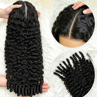 Perruque bouclée naturelle birmane, perruque frontale en dentelle HD complète de 30 pouces, vente en gros, perruques de cheveux humains vierges bruts vietnamiens de grade 12A