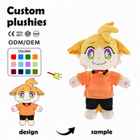 Boneka Hewan Kucing Kustom yang Dapat Dipeluk, Super Kawaii dengan Kerangka, Mainan Boneka untuk Anak-Anak