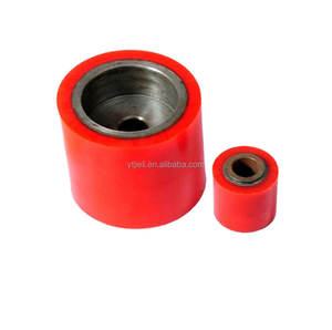 नए पॉलीयूरेथेन व्हील भारी शुल्क कैस्टर यांत्रिक हैंडकार्ट सार्वभौमिक पहियों को होटल 1000 किलोग्राम भार क्षमता-सार्वभौमिक स्टार - Product Image 2