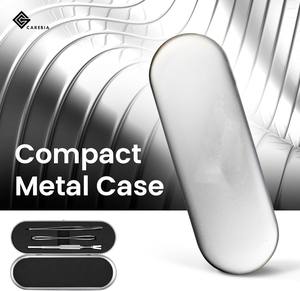 Edelstahl Zeckenentferner-Set mit 3 Teilen für Haustiere und Menschen, Twister-Pinzette, Entferner mit Metallgehäuse - Product Image 5