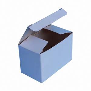 Custom Logo Custom Shipping <b>Boxes</b> <b>Small</b> Blue Paperboard Recycled Materials Self Erecting <b>Gift</b> <b>Boxes</b> - Product Image 1