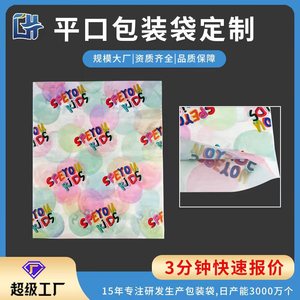 Dongguan Chenghua Flat <b>Pocket</b> Custom Color Printed Logo Full Page <b>Plastic</b> Packaging Bag Home Storage Stationery Document Storage - Product Image 3