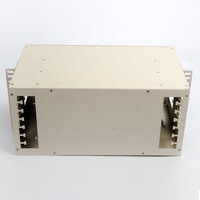 19 "rack type ODF Cabinet 48 72 Core décharger ODF 5U optique FDU boîte d'unité de distribution de fibre