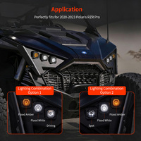 Projecteur Cube Étanche IP68 12V 24V 2 Pouces à Faisceau Concentré, Diffusé et de Conduite pour Camions 4x4, Motos, UTV, Motoneiges