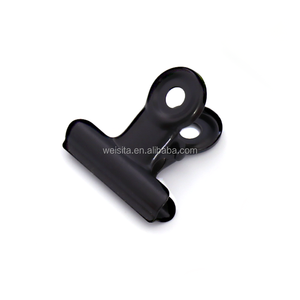 คลิปหนีบกระดาษโลหะเคลือบไฟฟ้าขนาด 22 มม. ยี่ห้อ Weisita พร้อมตัวเลือกสกรีนโลโก้ สำหรับอุปกรณ์จัดเก็บในครัวเรือน - Product Image 2