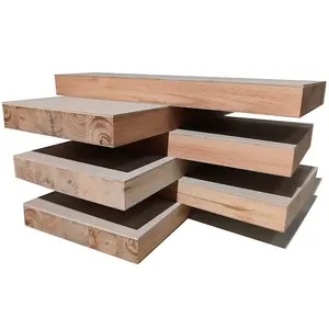 制造商提供的三聚氰胺桉树家具板各种规格的实木板材