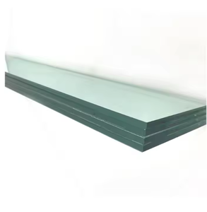 CE Certified Industrial Curtain Wall <strong>Hall</strong> Flat Heat-Insulated Laminated Tempered <strong>Glass</strong> - Product Image 1