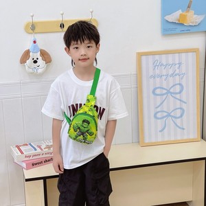 애니메이션 여행 가방 어린이 가슴 가방 만화 귀여운 소년 가방 새로운 동전 지갑 3-5 년 어린이 가방 어린이 어깨 가방 - Product Image 3