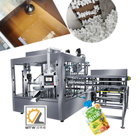 Machine de remplissage et de bouchage automatique de sachets à bec verseur MTW |   Remplisseur de sachets souples pour pâte de ketchup