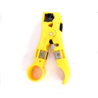 MT-8913 jaune Cat5e automatique électrique coaxial dénudeur câble outil de dénudage dénudeur