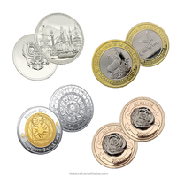 Pièces de collection personnalisées en métal : Pièces de défi, jetons et pièces commémoratives en alliage de zinc et laiton, estampées à l'outil, finition or et argent antique, 2D et 3D