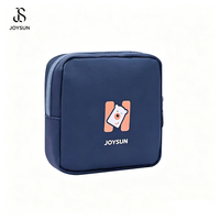 Sac de maquillage imperméable JOYSUN en cuir PU, 3 pièces, trousse de toilette portable, organiseur de voyage pour femmes