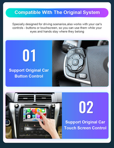 Caja de interfaz automática inalámbrica Carplay Android para <span class=keywords><strong>Toyota</strong></span> - Product Image 4