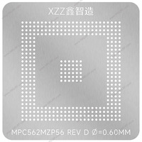 Kit de pochoirs de reballing IC avec base pour réparation d'ECU automobile MPC562MZP56 SC667035MZP56 MPC561MZP56 564MPC563MZ REV D