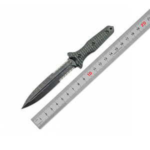 มีด BM Tyrant DIY รุ่นสำหรับใช้งานกลางแจ้ง ใบมีดแบบ Fixed Blade ด้ามจับ G10 ปลายแหลม ใบมีดสองคม ทำจากเหล็กสแตนเลส ปรับแต่งได้ตามต้องการ รับผลิตแบบ OEM สำหรับการตั้งแคมป์ - Product Image 1