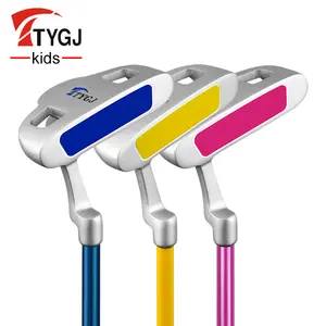 TTYGJ Golf Children's Putter 3-12 Years Old Carbon Steel Shaft Body School Training Special Youth Club 3 Color Source Factory