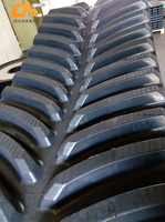 Pistas de goma para Mini Tractor Mini Excavadora Sistema de cadena de goma Ruedas Sistema de conversión de tractor Pistas de goma