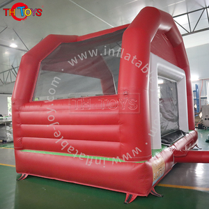 Portería de Fútbol Inflable de PVC para Niños, Herramienta de Entrenamiento de Trampolín para Actividades al Aire Libre, Incluye Accesorio de Soplador - Product Image 5