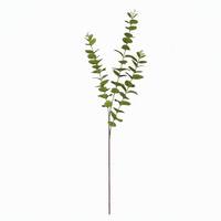 Branches d'eucalyptus artificielles au toucher réel pour la décoration de mariage, verdure, tiges de feuilles de monnaie pour la décoration de table de fête à la maison